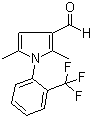 2,5-二甲基-1-[2-(三氟甲基)苯基]-1H-吡咯-3-甲醛分子结构 (CAS 932226-24-9)