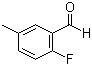 2-氟-5-甲基苯甲醛分子结构 (CAS 93249-44-6)