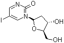 1-(2-脱氧-beta-呋喃核糖基)-5-碘-2-嘧啶酮分子结构 (CAS 93265-81-7)