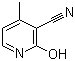 2-羟基-4-甲基吡啶-3-甲腈分子结构 (CAS 93271-59-1)