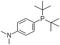 [(4-(N,N-二甲氨基)苯基]二叔丁基膦分子结构 (CAS 932710-63-9)