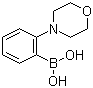 2-吗啉苯硼酸分子结构 (CAS 933052-52-9)