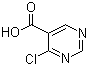 4-氯嘧啶-5-甲酸分子结构 (CAS 933686-33-0)