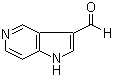 1H-Pyrrolo[3,2-c]pyridine-3-carboxaldehyde molecular structure (CAS 933717-10-3)
