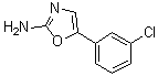 5-(3-Chlorophenyl)-2-oxazolamine molecular structure (CAS 933722-39-5)