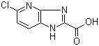 5-Chloro-1H-imidazo[4,5-b]pyridine-2-carboxylic acid molecular structure (CAS 933750-74-4)