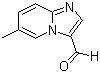 6-甲基咪唑并[1,2-a]吡啶-3-甲醛分子结构 (CAS 933752-89-7)