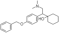 1-[1-(4-苄氧基苯基)-2-(二甲基氨基)乙基]环己醇分子结构 (CAS 93413-61-7)