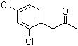 2,4-二氯苯基丙酮分子结构 (CAS 93457-07-9)