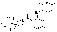 GDC-0973分子结构 (CAS 934660-93-2)