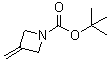 3-亚甲基吖丁啶-1-羧酸叔丁酯分子结构 (CAS 934664-41-2)