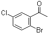 structure of CAS# 935-99-9, 2'-Bromo-5'-chloroacetophenone;1-(2-Bromo-5-chlorophenyl)ethanone; 2-Acetyl-1-bromo-4-chlorobenzene; 2-Bromo-5-chloroacetophenone