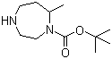 7-甲基-1,4-二氮杂环庚烷-1-羧酸叔丁酯分子结构 (CAS 935843-93-9)