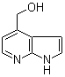 1H-Pyrrolo[2,3-b]pyridine-4-methanol molecular structure (CAS 936549-95-0)