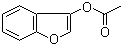 structure of CAS# 93680-80-9, 3-Acetoxybenzofuran;3-Acetoxybenzo[b]furan; Benzo[b]furan-3-yl acetate