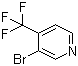 3-溴-4-三氟甲基吡啶分子结构 (CAS 936841-70-2)