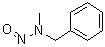 苄基(甲基)亚硝胺分子结构 (CAS 937-40-6)