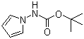 (1H-吡咯-1-基)氨基甲酸叔丁酯分子结构 (CAS 937046-95-2)
