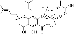 新藤黄酸分子结构 (CAS 93772-31-7)