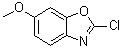 2-氯-6-甲氧基苯并恶唑分子结构 (CAS 93794-39-9)