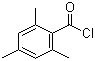 2,4,6-三甲基苯甲酰氯分子结构 (CAS 938-18-1)