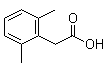 2,6-二甲基苯乙酸分子结构 (CAS 938-50-1)
