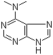 6-二甲基氨基嘌呤分子结构 (CAS 938-55-6)