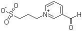 3-甲酰基-1-(3-磺酸丙基)吡啶鎓分子结构 (CAS 93803-27-1)