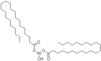 双(二十二烷酸基)羟基铝分子结构 (CAS 93859-35-9)