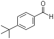 对叔丁基苯甲醛分子结构 (CAS 939-97-9)