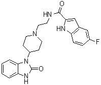5-氟-2-吲哚基脱氯卤培米特分子结构 (CAS 939055-18-2)