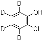 2-Chlorophenol-3,4,5,6-D4 molecular structure (CAS 93951-73-6)