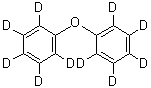 6,6'-氧基二(五氘苯)分子结构 (CAS 93952-05-7)