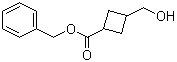 structure of CAS# 939768-59-9, Benzyl 3-(hydroxymethyl)cyclobutanecarboxylate;3-(hydroxymethyl)-Cyclobutanecarboxylic acid phenylmethyl ester
