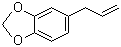 黄樟素分子结构 (CAS 94-59-7)