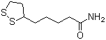 结构式 CAS# 940-69-2, (+/-)-alpha-硫辛酰胺