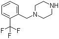 1-(2-三氟甲基苄基)哌嗪分子结构 (CAS 94022-97-6)