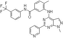 NVP-BHG 712分子结构 (CAS 940310-85-0)