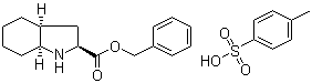 L-八氢吲哚-2-羧酸苄酯对甲苯磺酸盐分子结构 (CAS 94062-52-9)