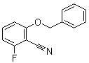 2-氟-6-苄氧基苯甲腈分子结构 (CAS 94088-45-6)