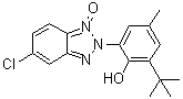2-(5-氯-1-氧代-2H-苯并三唑-2-基)-6-(1,1-二甲基乙基)-4-甲基苯酚分子结构 (CAS 94102-12-2)
