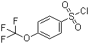4-(三氟甲氧基)苯磺酰氯分子结构 (CAS 94108-56-2)