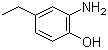 2-氨基-4-乙基苯酚分子结构 (CAS 94109-11-2)