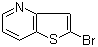 2-溴噻吩并[3,2-b]吡啶分子结构 (CAS 94191-15-8)