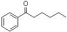 structure of CAS# 942-92-7, Hexanophenone;1-Phenyl-1-hexanone; 1-Benzoylpentane; Caprophenone; NSC 8480; Pentyl phenyl ketone; Phenyl pentyl ketone; n-Pentyl phenyl ketone