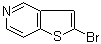 2-溴噻吩并[3,2-c]吡啶分子结构 (CAS 94226-20-7)