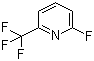 2-氟-6-三氟甲基吡啶分子结构 (CAS 94239-04-0)