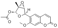 乙酰基二氢美味草素 A分子结构 (CAS 94285-22-0)