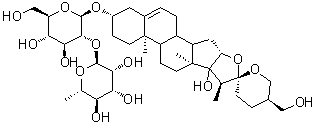 Trikamsteroside A分子结构 (CAS 942916-76-9)