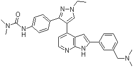 GSK 1070916分子结构 (CAS 942918-07-2)